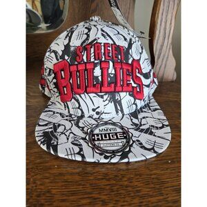 New Chicago Bulls Snapback‎ Hat Huge Headwear Street Bullies Snapback Adjustable